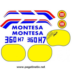 Stickers decals MONTESA 360 H7