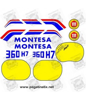 Stickers decals MONTESA 360 H7 (Produto compatível)