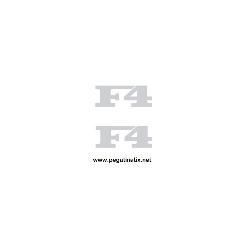 Stickers decals MV AUGUSTA F4 LOGO