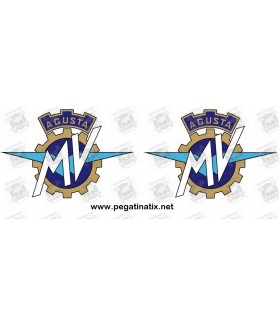 Stickers decals MV AUGUSTA LOGO (Compatible Product)