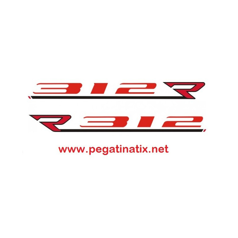 Stickers decals MV AUGUSTA R312