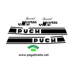 Decals motorcycle PUCH MINICROSS 50