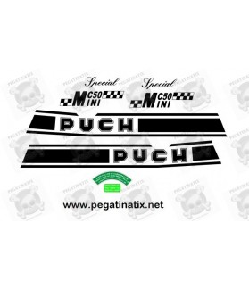 Decals motorcycle PUCH MINICROSS 50 (Compatible Product)