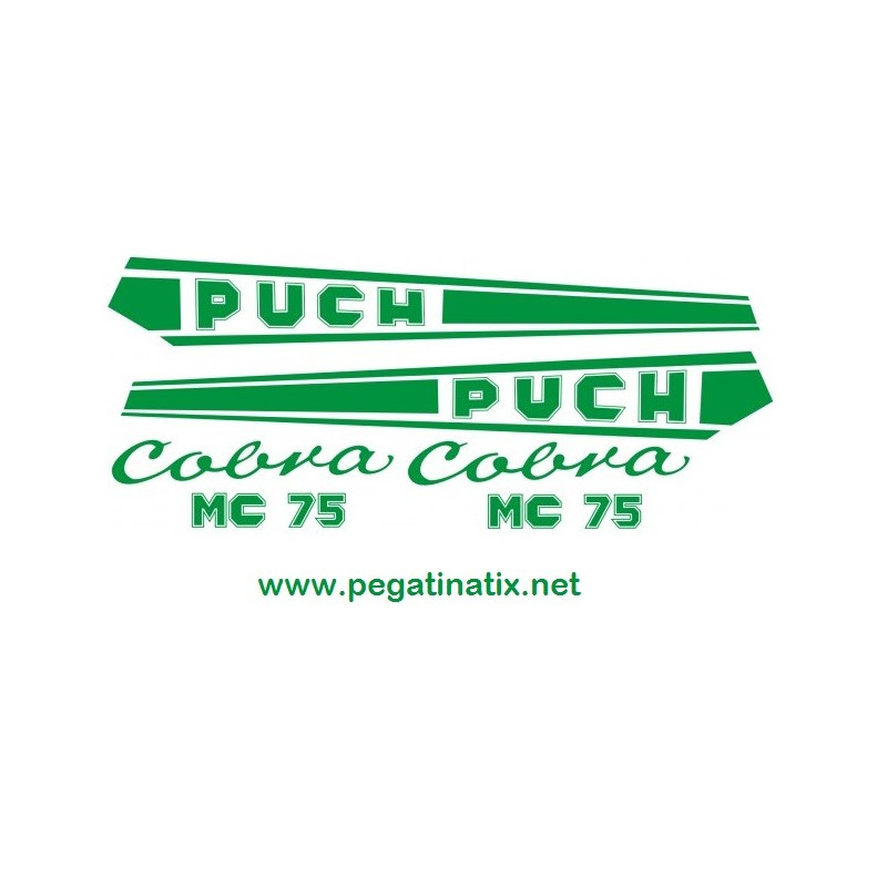 Decals motorcycle PUCH COBRA 75