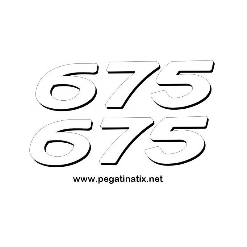 Decals TRIUMPH 675 COLIN VINTAGE