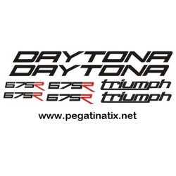 Decals TRIUMPH DAYTONA 675R