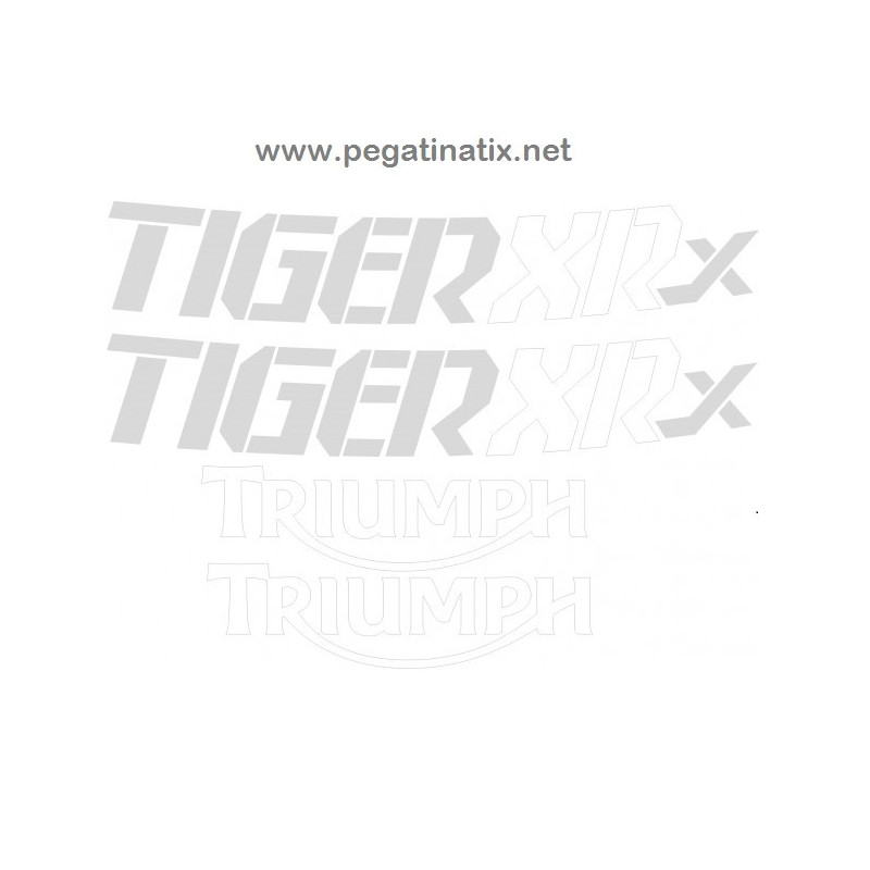 Decals TRIUMPH TIGER XRX