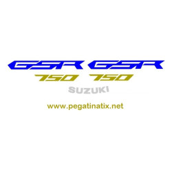  STICKERS DECALS SUZUKI GSR 750