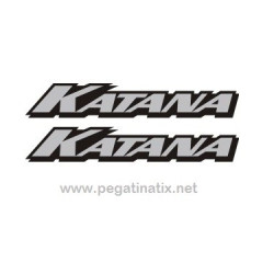  STICKERS DECALS SUZUKI KATANA