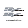  STICKERS DECALS SUZUKI SV1000