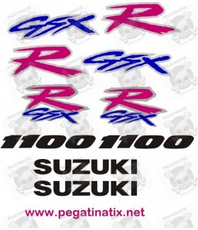  STICKERS DECALS SUZUKI GSXR1100 (Compatible Product)