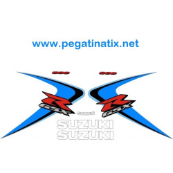  STICKERS DECALS SUZUKI GSXR600