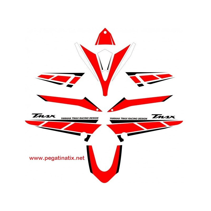  STICKERS DECALS YAMAHA TMAX 500 ANIVERSARY YEAR 2014
