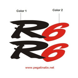  Stickers decals YAMAHA R6 YEAR 1999 - 2002 FOR COLIN