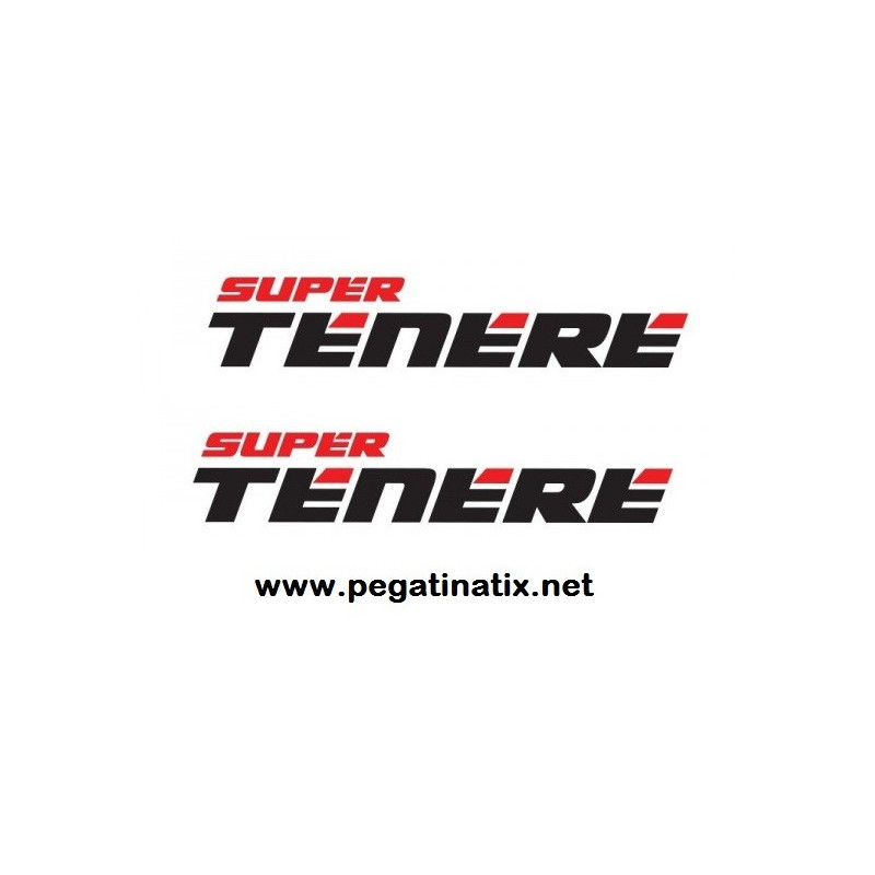  Stickers decals YAMAHA SUPER TENERE YEAR 2014