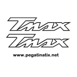  STICKERS DECALS YAMAHA TMAX LOGO