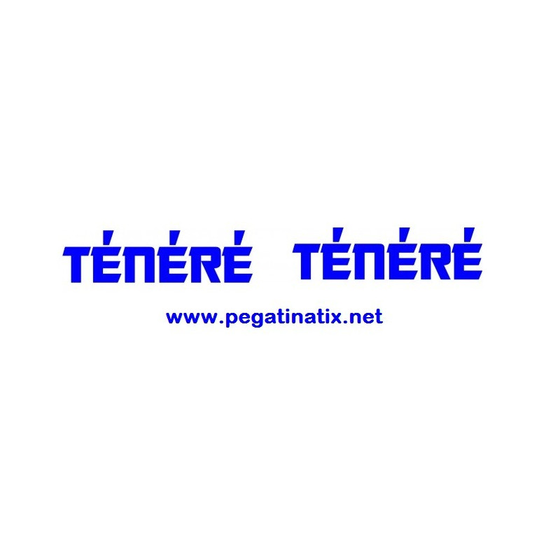  STICKERS DECALS YAMAHA TENERE