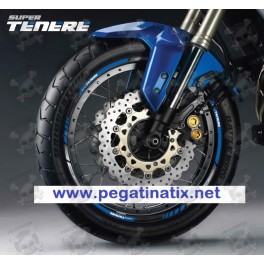 Yamaha XT1200Z Super Tenere wheel decals stickers rim 