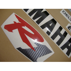 Yamaha YZF-R1 1999 - RED/WHITE VERSION STICKER SET