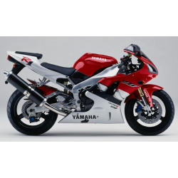 Yamaha YZF-R1 1999 - RED/WHITE VERSION STICKER SET