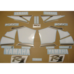 Yamaha YZF-R1 2001 - BLUE VERSION STICKER SET