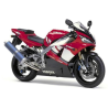Yamaha YZF-R1 2001 - RED VERSION STICKER SET