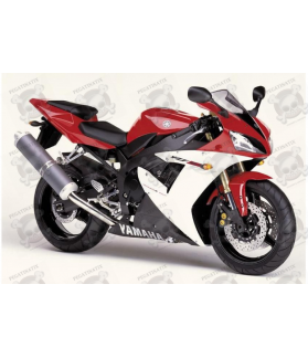 Yamaha YZF-R1 2002 - RED VERSION STICKER SET (Compatible Product)