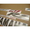 Yamaha YZF-R1 2002 - SILVER VERSION STICKER SET