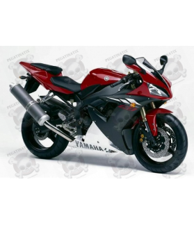 Yamaha YZF-R1 2003 - RED VERSION STICKER SET (Compatible Product)