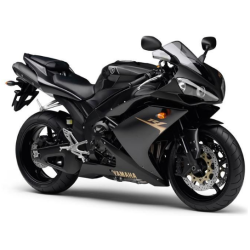 Yamaha YZF-R1 2007 - BLACK US VERSION STICKER SET