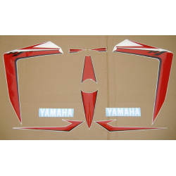 Yamaha YZF-R1 2007 - WHITE/RED VERSION STICKER SET