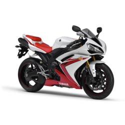 Yamaha YZF-R1 2007 - WHITE/RED VERSION STICKER SET