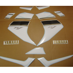 Yamaha YZF-R1 2008 - BLUE VERSION STICKER SET