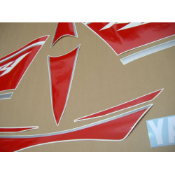 Yamaha YZF-R1 2008 - WHITE/RED VERSION STICKER SET