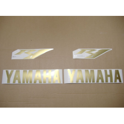 Yamaha YZF-R1 2009 - BLACK EU VERSION STICKER SET