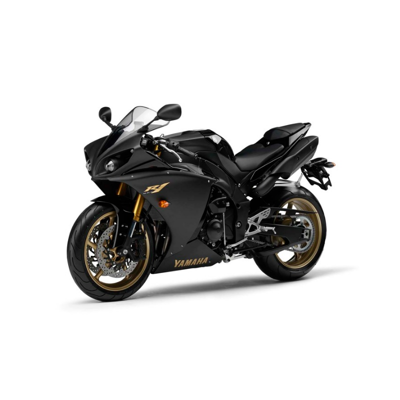 Yamaha YZF-R1 2009 - BLACK EU VERSION STICKER SET