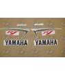 Yamaha YZF-R1 2009 - WHITE/RED EU VERSION STICKER SET