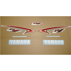 Yamaha YZF-R1 2009 - WHITE/RED US VERSION STICKER SET