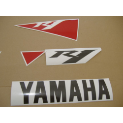 Yamaha YZF-R1 2010 - WHITE VERSION STICKER SET