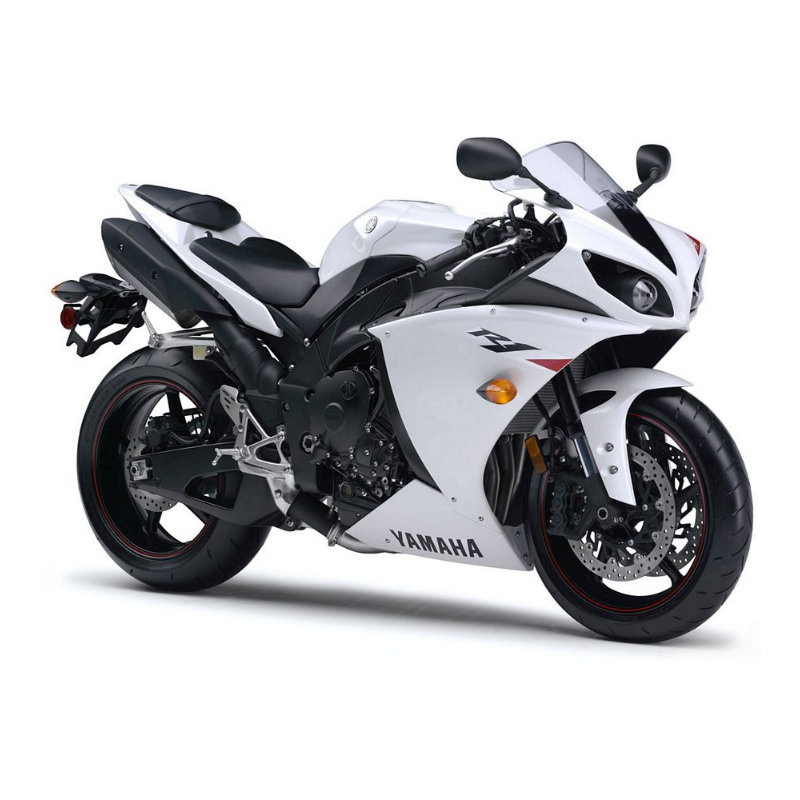 Yamaha YZF-R1 2010 - WHITE VERSION STICKER SET