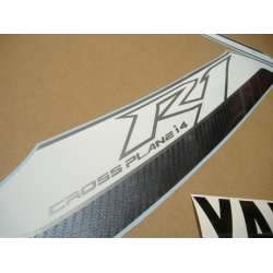 Yamaha YZF-R1 2011 - BLUE VERSION STICKER SET