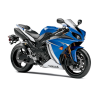 Yamaha YZF-R1 2011 - BLUE VERSION STICKER SET