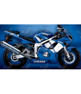 Yamaha YZF-R6 2002 - BLUE US VERSION (Compatible Product)