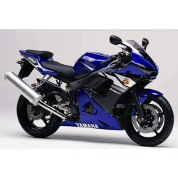 Yamaha YZF-R6 2003 - BLUE VERSION DECALS SET