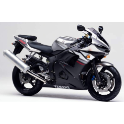 Yamaha YZF-R6 2003 - SILVER VERSION DECALS SET