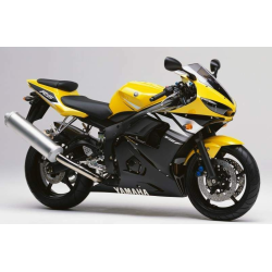 Yamaha YZF-R6 2003 - YELLOW VERSION DECALS SET