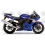 Yamaha YZF-R6 2004 - BLUE VERSION DECALS SET (Compatible Product)