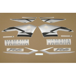 Yamaha YZF-R6 2004 GREY/BLACK VERSION DECALS SET
