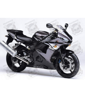 Yamaha YZF-R6 2004 GREY/BLACK VERSION DECALS SET (Compatible Product)