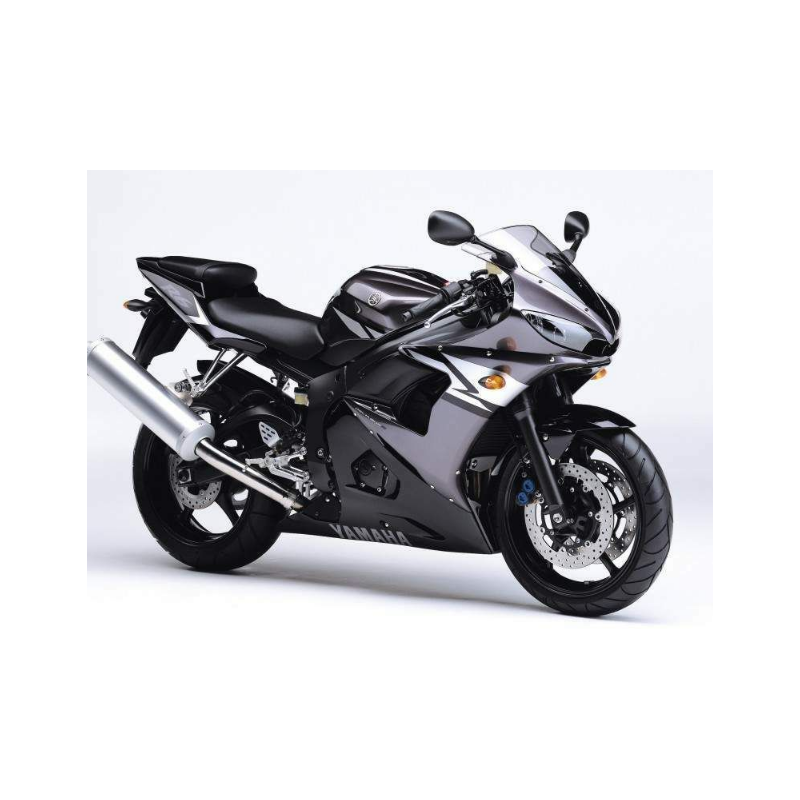 Yamaha YZF-R6 2004 GREY/BLACK VERSION DECALS SET